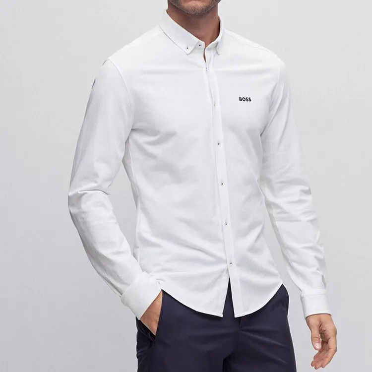 HUGO BOSS SS23 Shirt Men's White-2