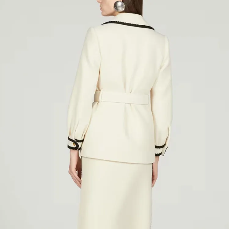 GUCCI SS23 Jackets Coats Women's White-3