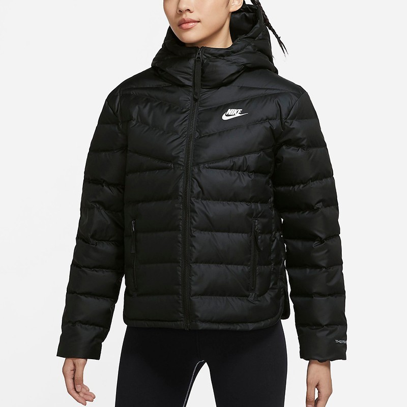 Nike ブラック ダウンジャケット XXL Nike Down Jacket Winter Women's Black XXL - POIZON