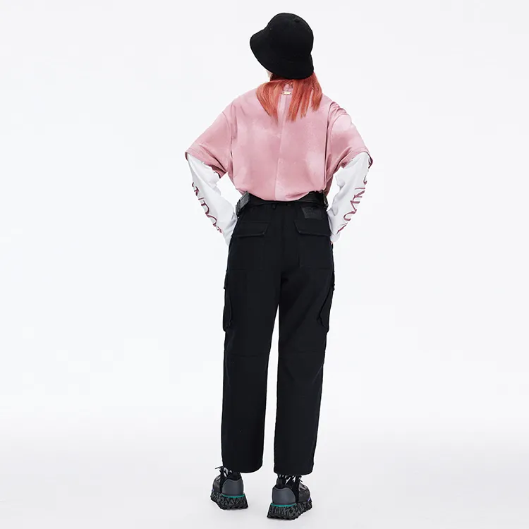 Boy London FW21 Straight Casual Pants Unisex Black-3