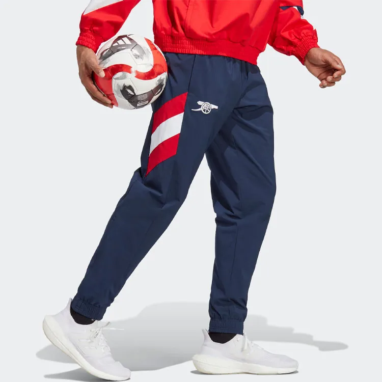 Adidas SS23 ICONS Collection Knitted Sweatpants Men College Navy-5