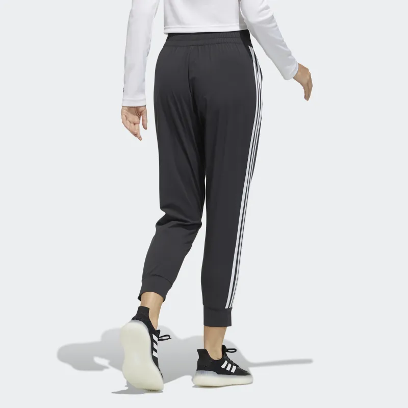 Adidas Knitted Sports Pants Women's Black-2