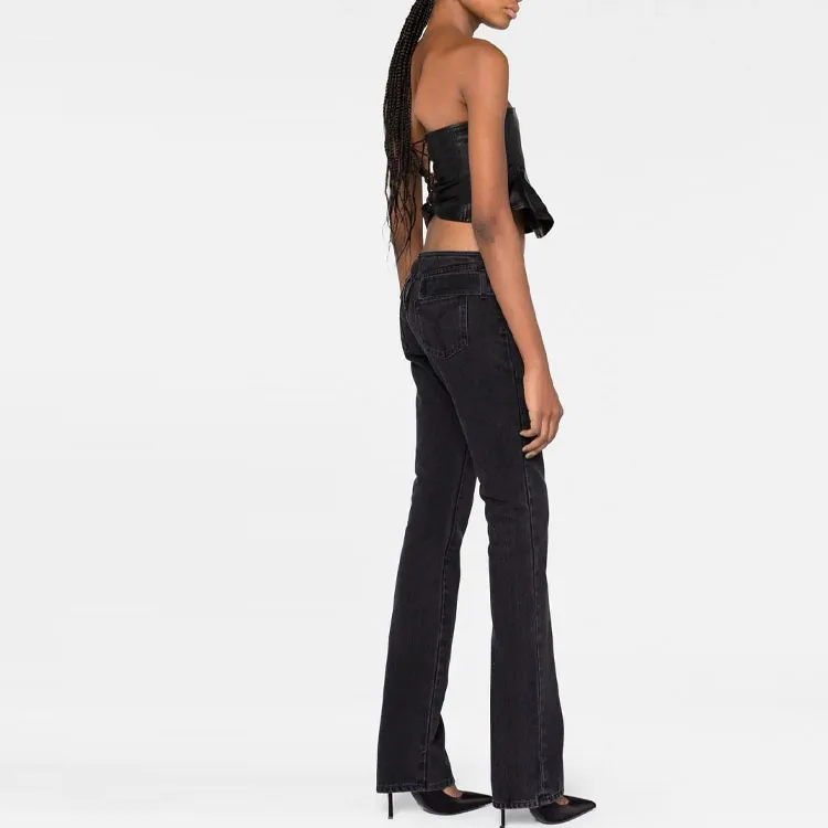 VERSACE Medusa Head Flared Jeans-3