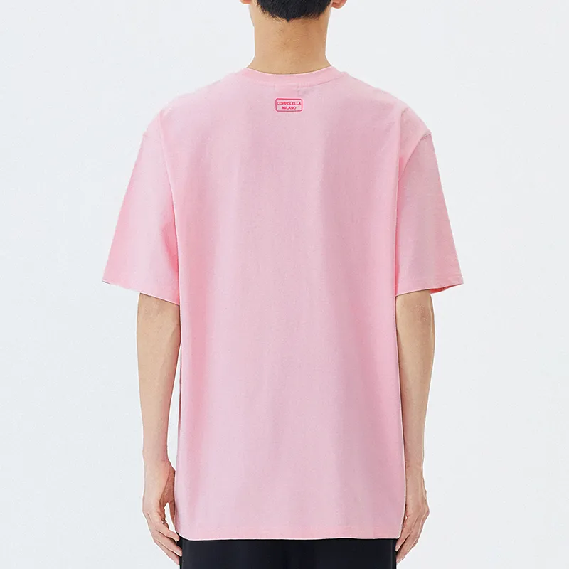 COPPOLELLA Straight T-Shirt Unisex Pink-3