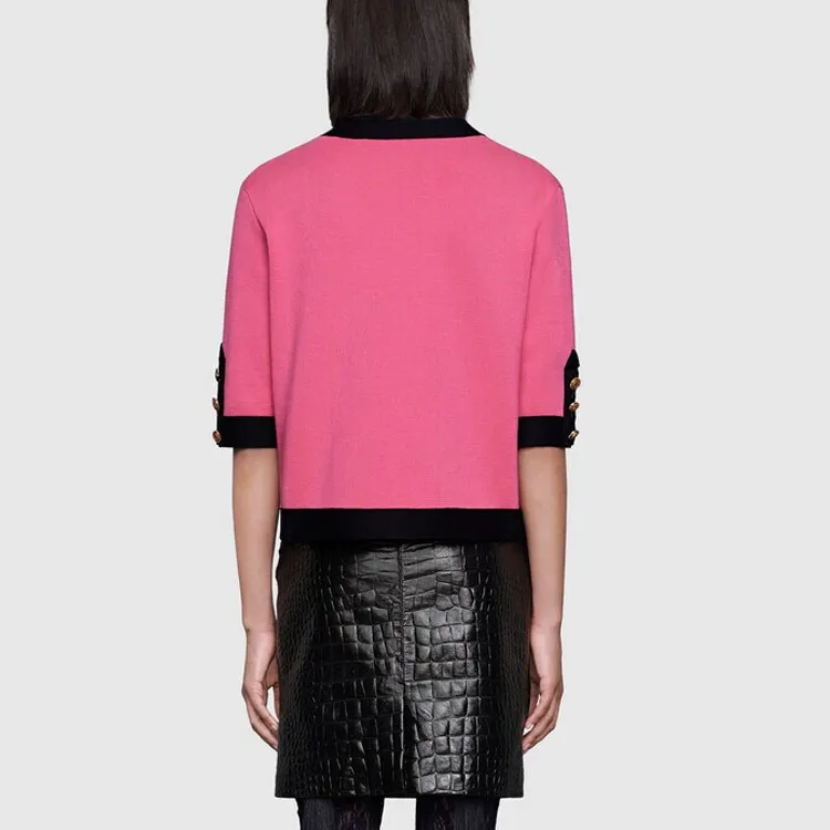 GUCCI Shirts Women's Rose Red-2