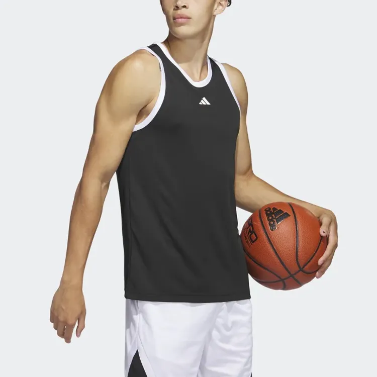 Adidas Free Shipping With AdiClub Adidas Legends Basketball 3 Stripes Tank Top-3