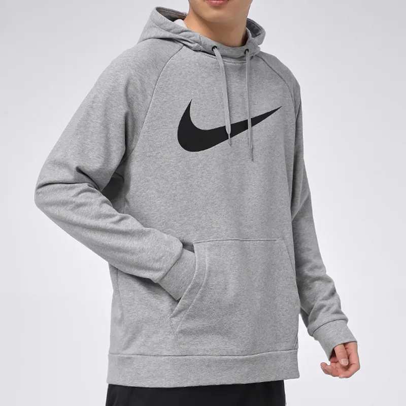 Nike Dri Fit Sweatshirt Men's Light Gray-4
