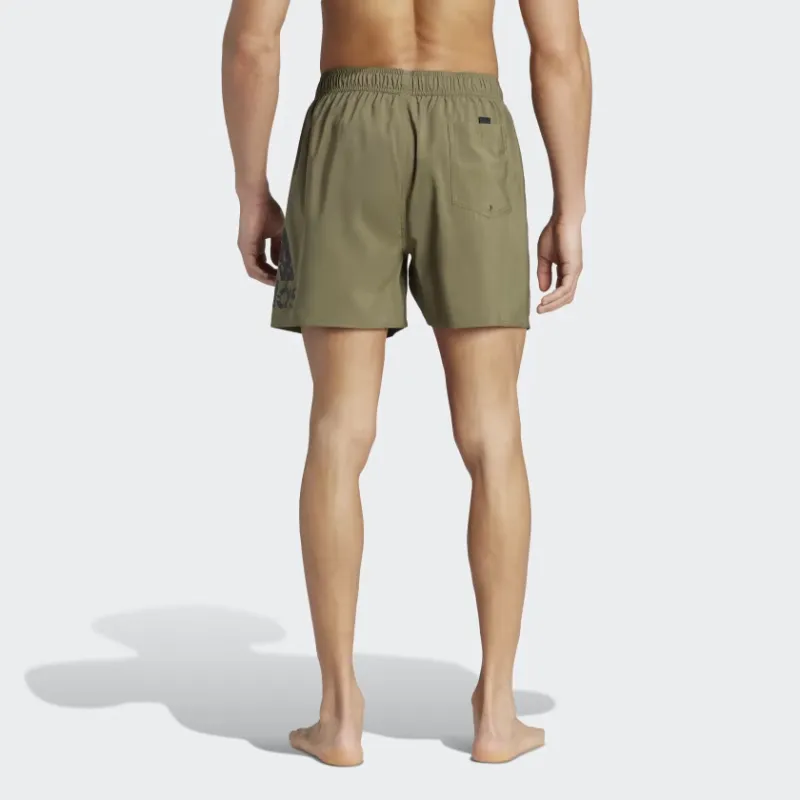 Adidas Casual Shorts Men Olive Green-2