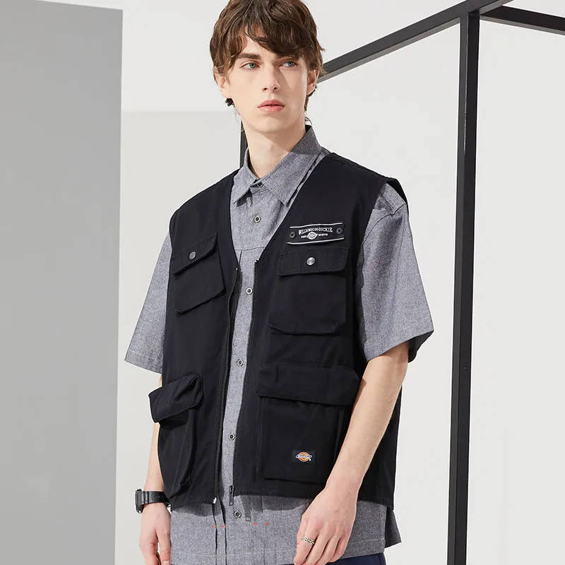 Dickies Vests Unisex Black-6