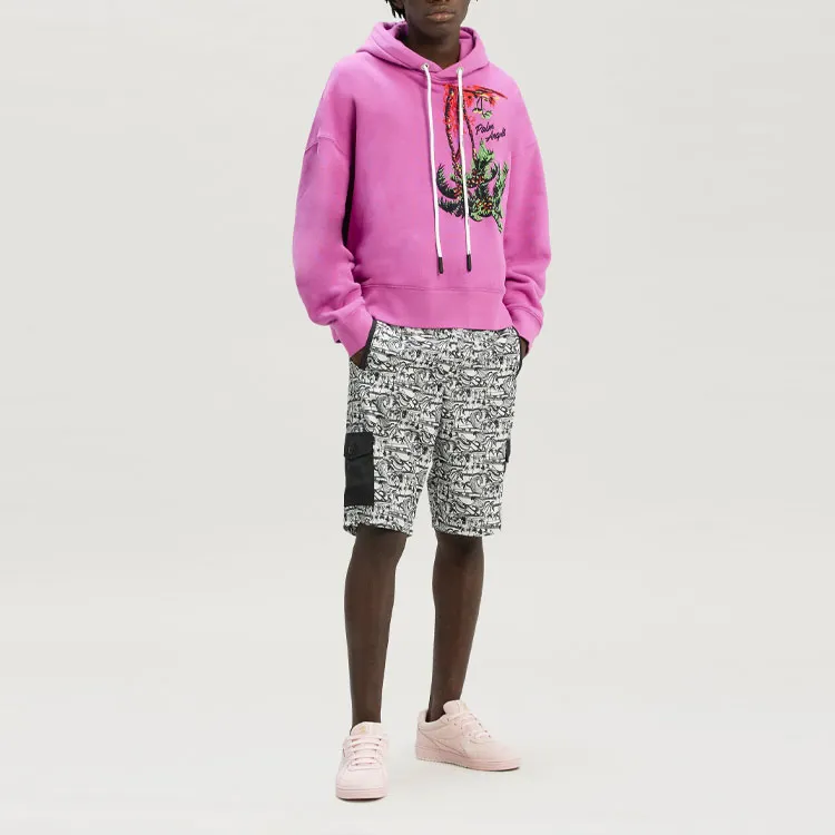 PALM ANGELS Upsidedown Palm Hoodie-1