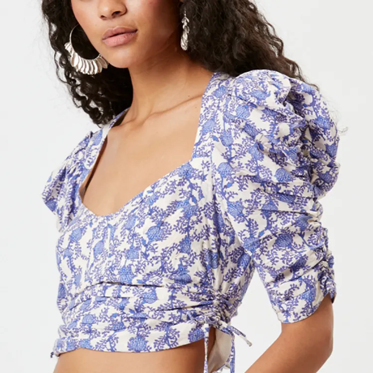 ISABEL MARANT Galore Floral-print Cotton Top-3