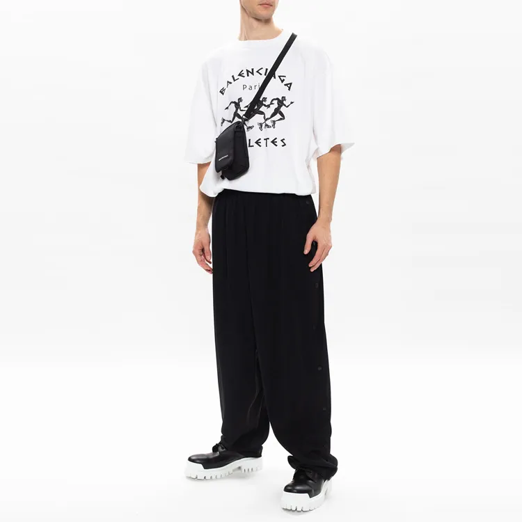 Balenciaga T Shirt Regular Fit Men's White-2