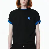 Lapin House logo-print polo shirt