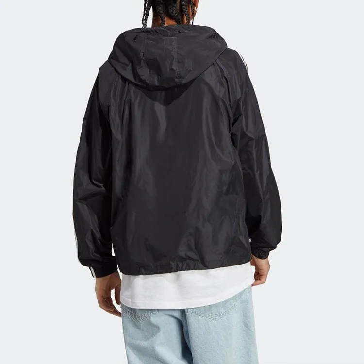 Adidas Originals Logo stripe print Lightweight Jacket-4