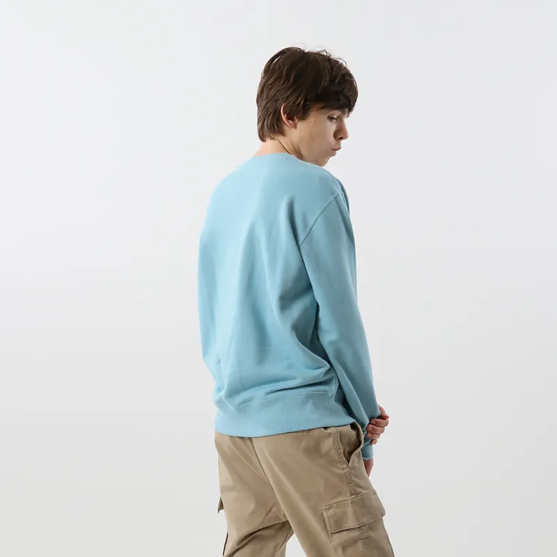 Champion Sweatshirts Unisex Sea Blue-2