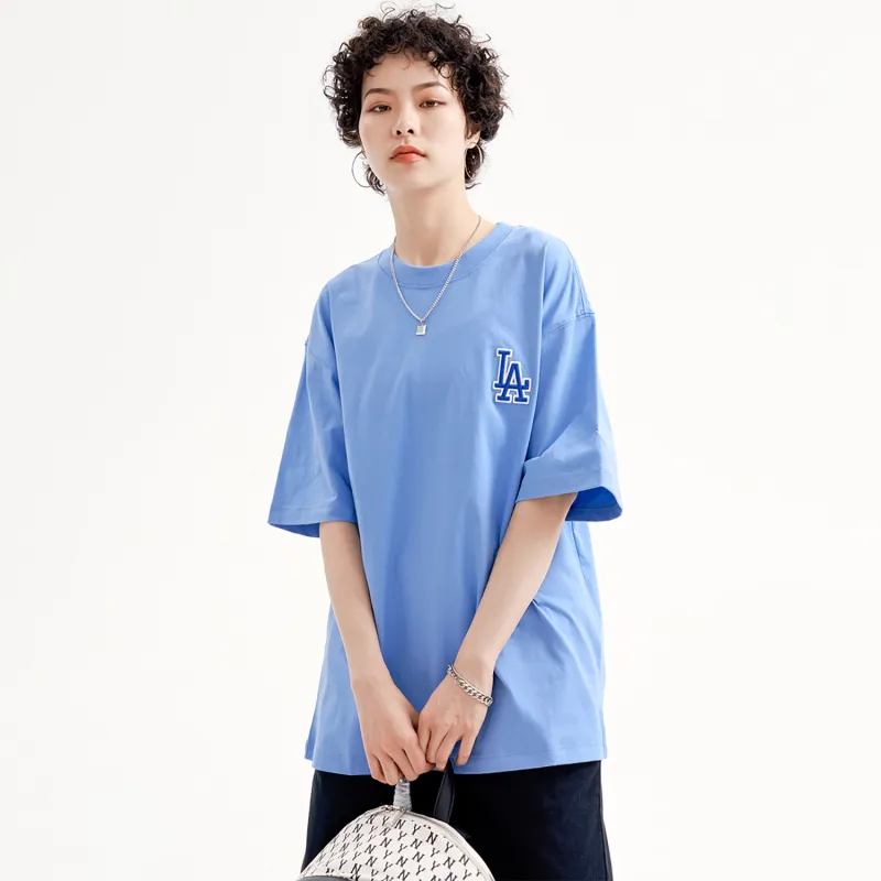 MLB T Shirt Unisex Light Cobalt Blue-4