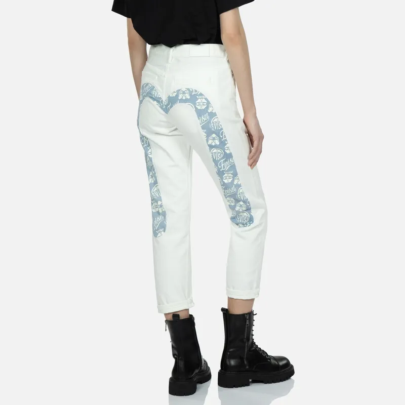 EVISU Jeans Women's White-3