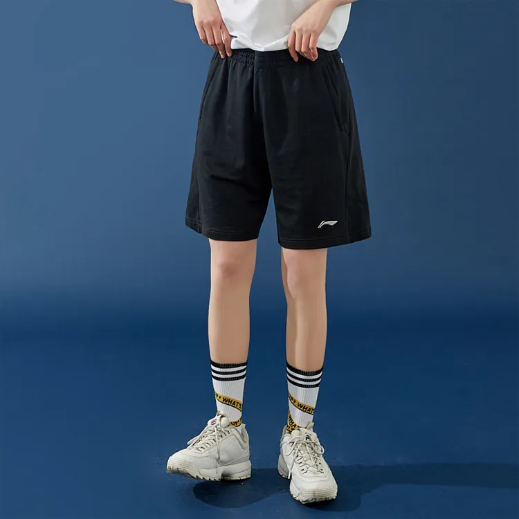 LINING Casual Shorts Unisex Black-2