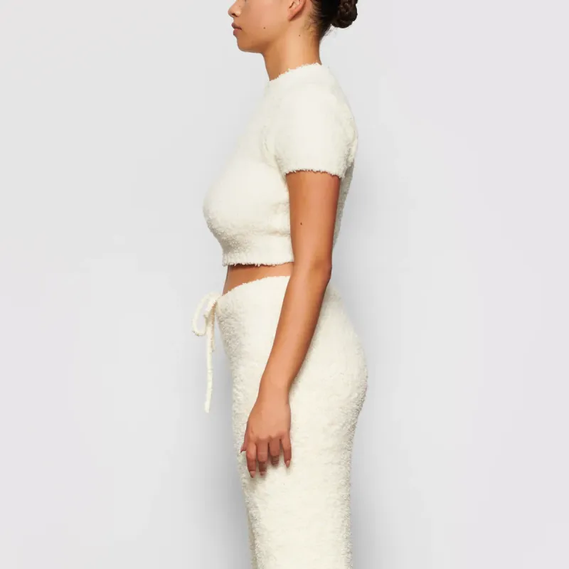 Skims T-Shirts Women's Bone White-1