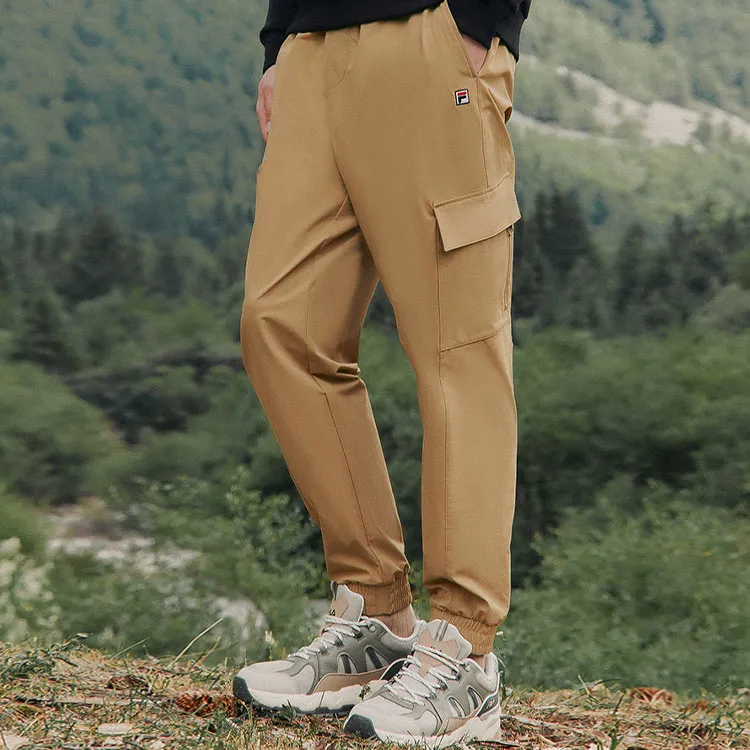 FILA Casual Pants Men Yellow Earth Khaki-2