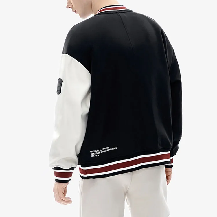 FILA Baseball Jerseys Men Jet Black-4