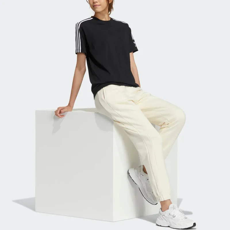 Adidas Originals Essential Knitted Sports Pants Women's Ecru-1