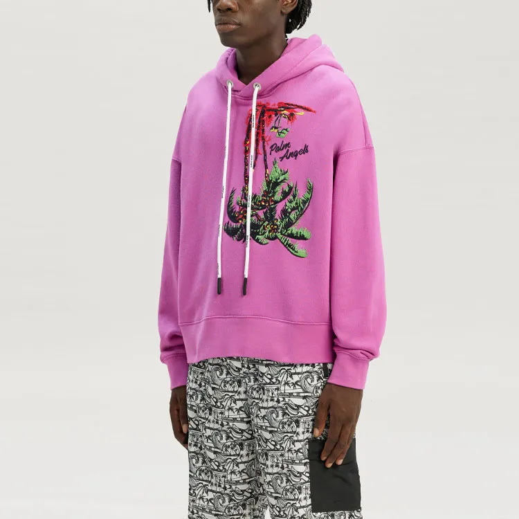 PALM ANGELS Upsidedown Palm Hoodie-3