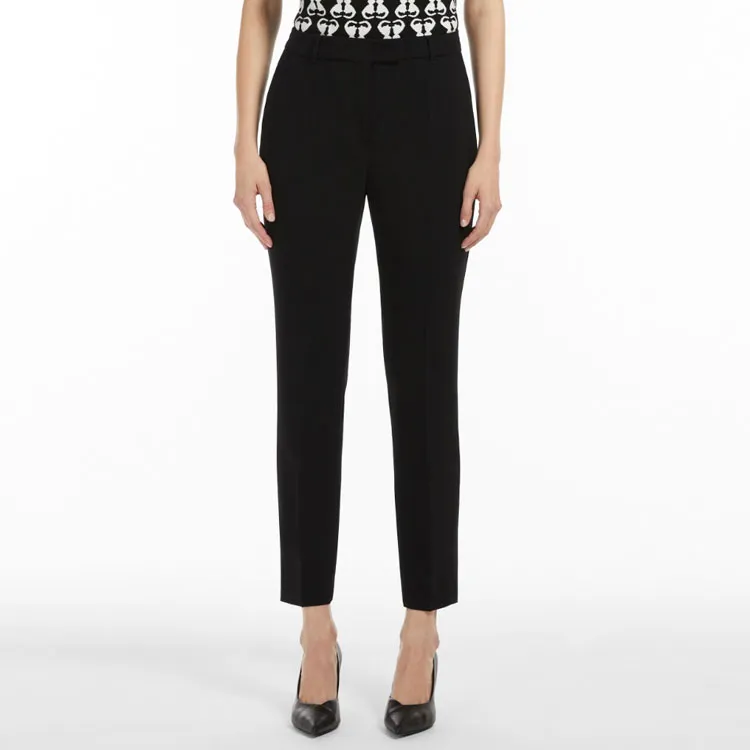 MaxMara Casual Pants Women's Navy Blue-2