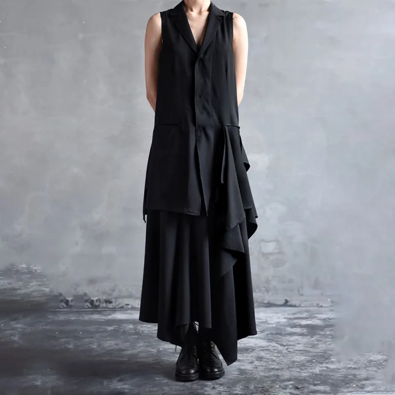 Yohji Yamamoto Vests Women's Black-2