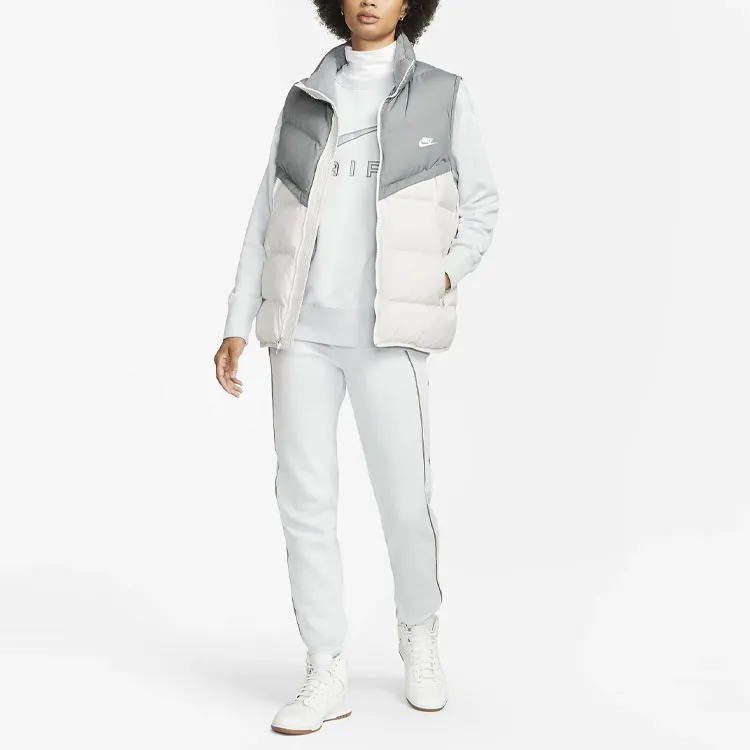 Nike Knitted Sweatpants Women's Pure White Gold-2