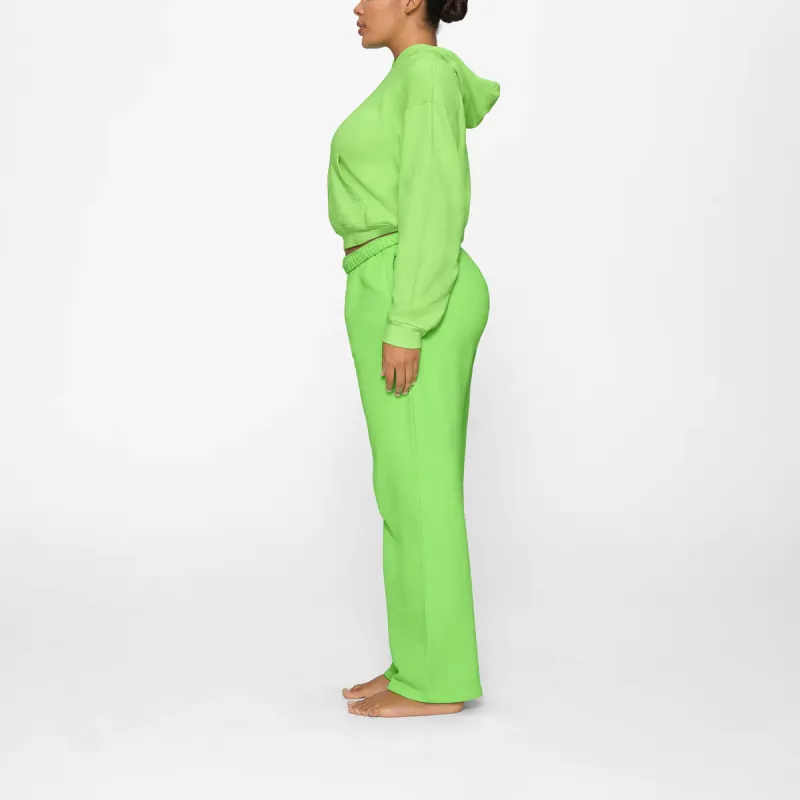 Skims Sweatshirts Women's Neon Green-3