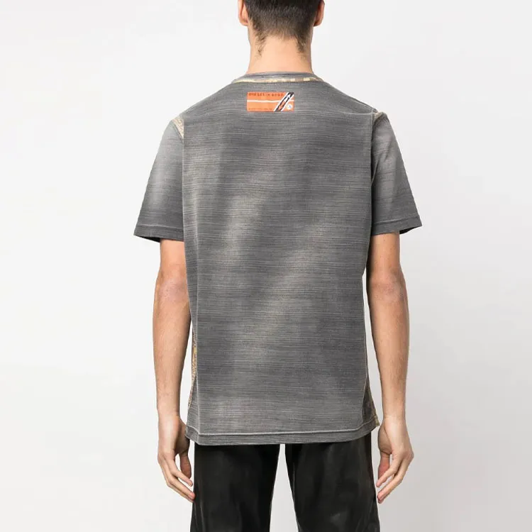DIESEL T Shirts Men Gray-1