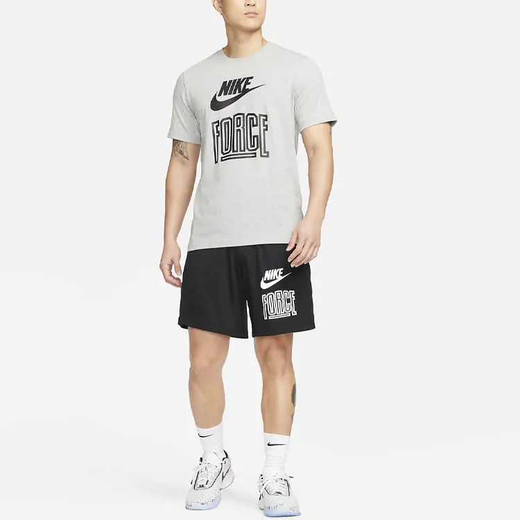 Nike T Shirts Men Light Gray-2