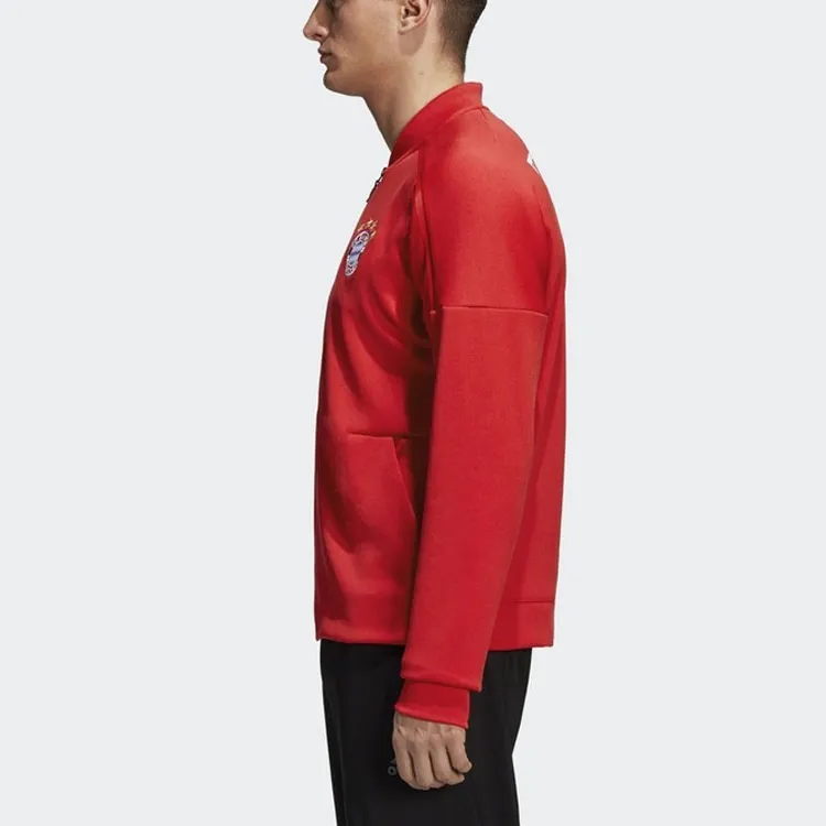 Adidas Bayern Munich Jackets Men Red-4
