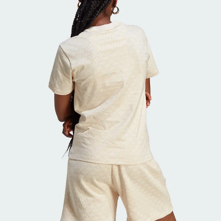 Adidas Originals T Shirt Women's Wonder White-2