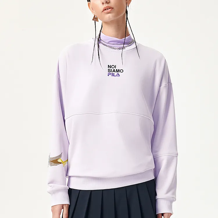 FILA FUSION Sweatshirts Women's Alocasia Purple-3
