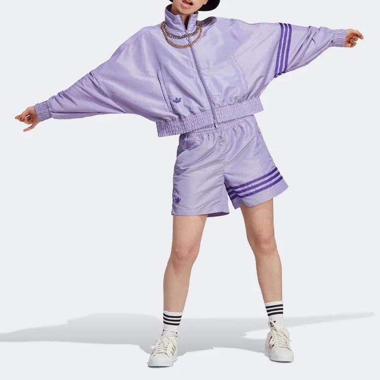 Adidas Originals Neuclassics Casual Shorts Women's Purple-3