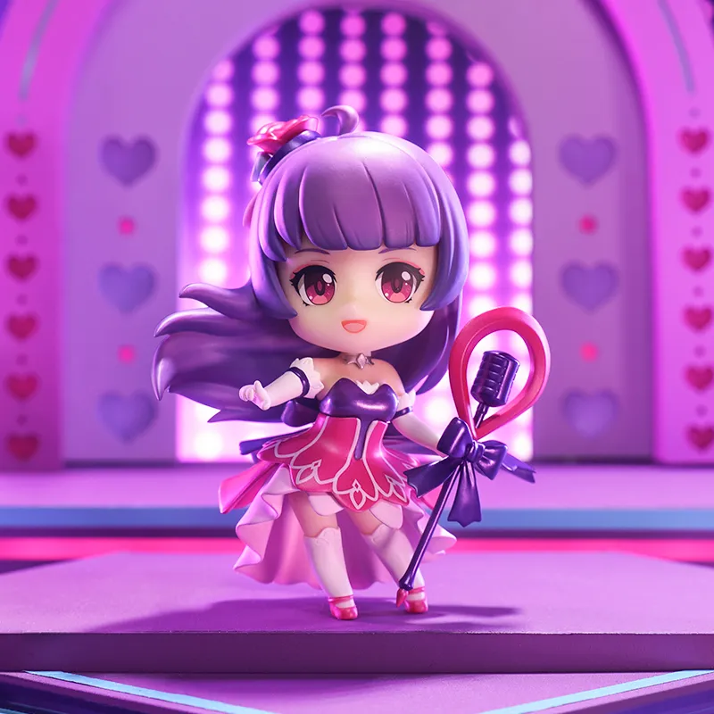 HONOR OF KINGS Wang Zhaojun Idol Singer Chibi Figures 11.7cm-2