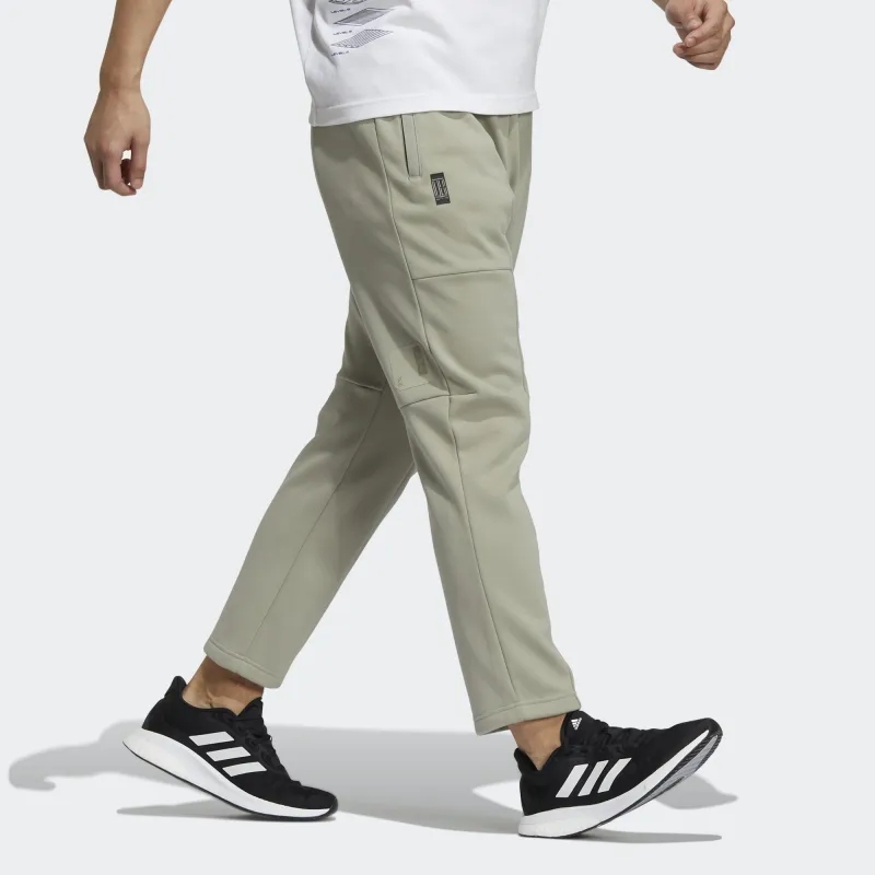 Adidas Wuji Series Knitted Sweatpants Men Khaki-3