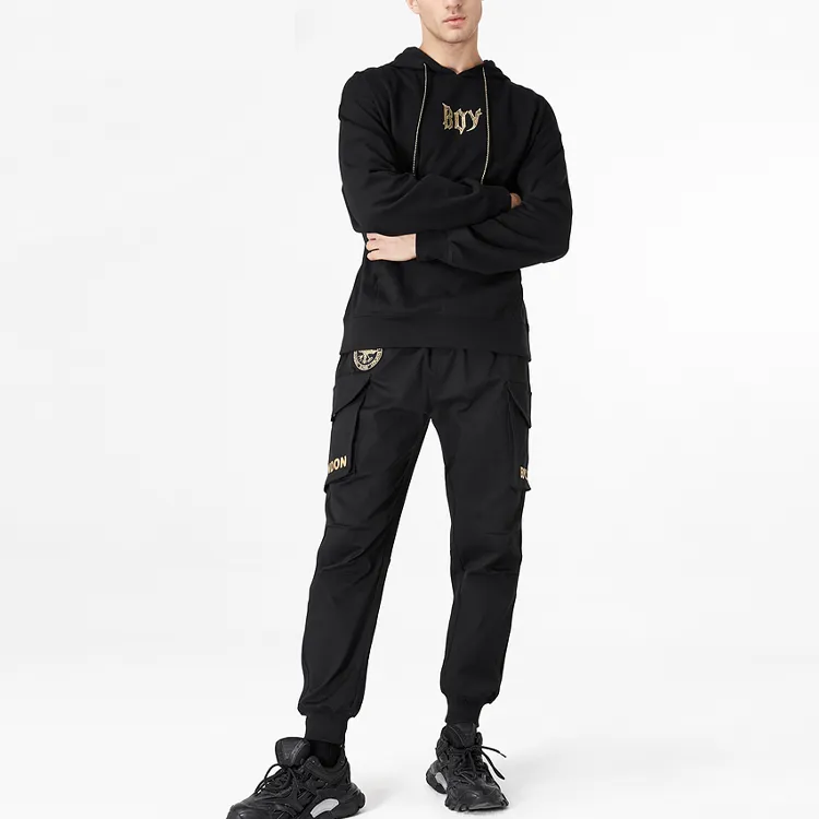 Boy London Knitted Sports Pants Unisex Black-2