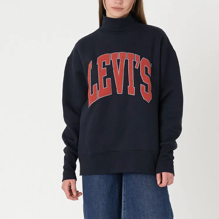 Levi’s Sweatshirt Women's Navy Blue-5