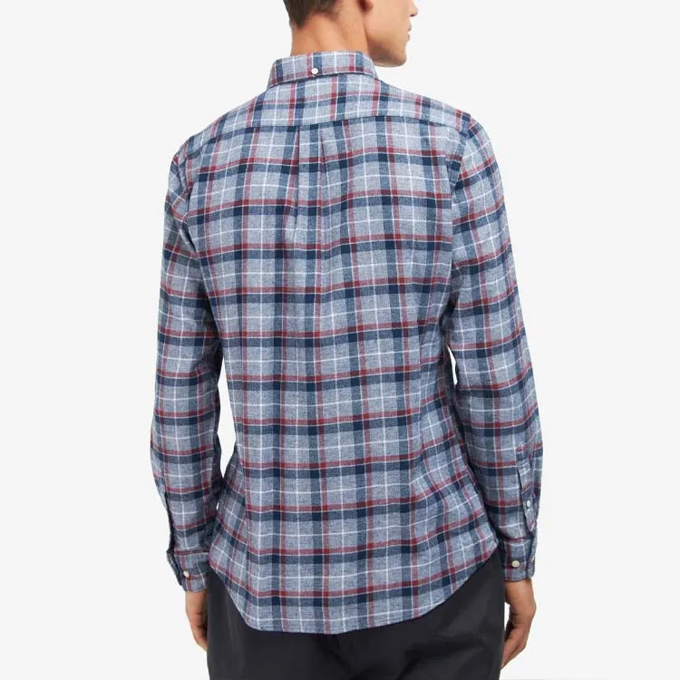 BARBOUR Shirts Men Marine Blue-3