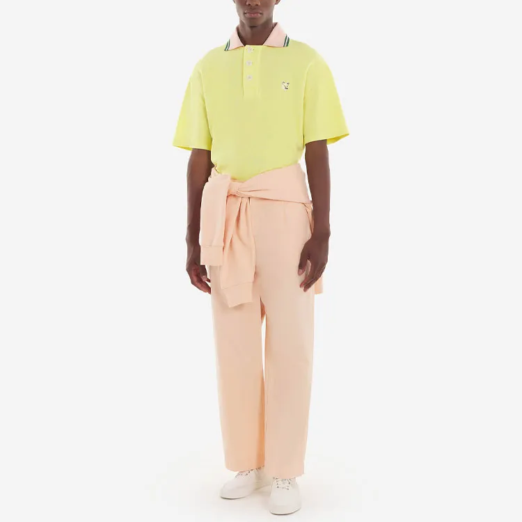 Maison Kitsune Logo patch Polo Shirt-2