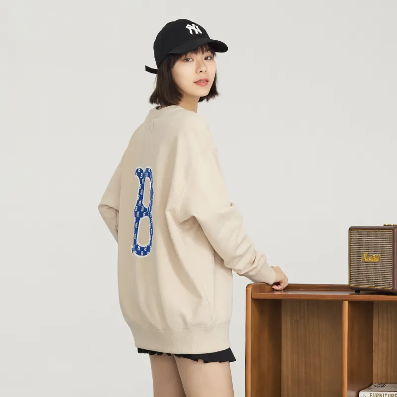MLB Sweatshirts Unisex Light Beige-2