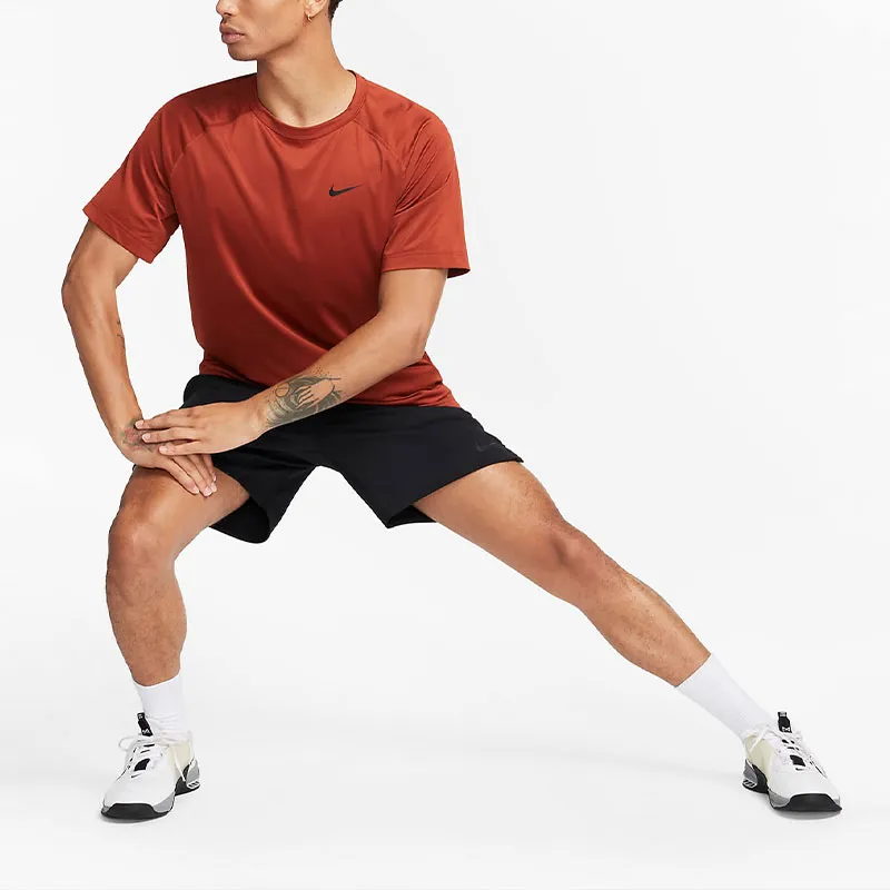 Nike Fitness Clothing Men Dark Orange-2