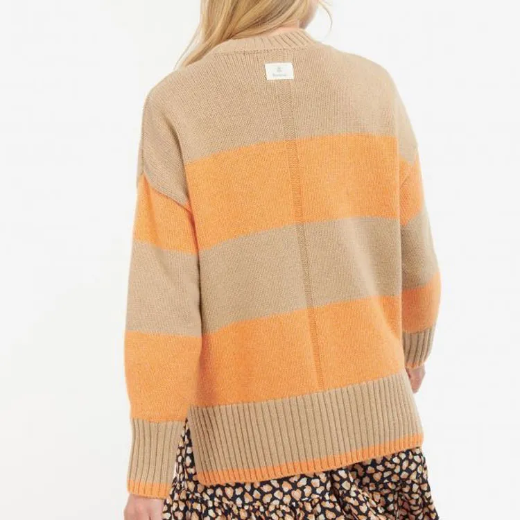 BARBOUR SS23 Sweater Women's Camel-2