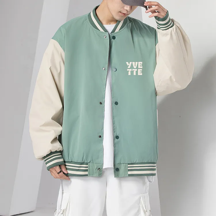 Yvette Thin Baseball Jacket Fall Unisex-12