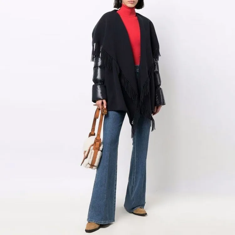 Moncler Cloaks Women's Navy-1