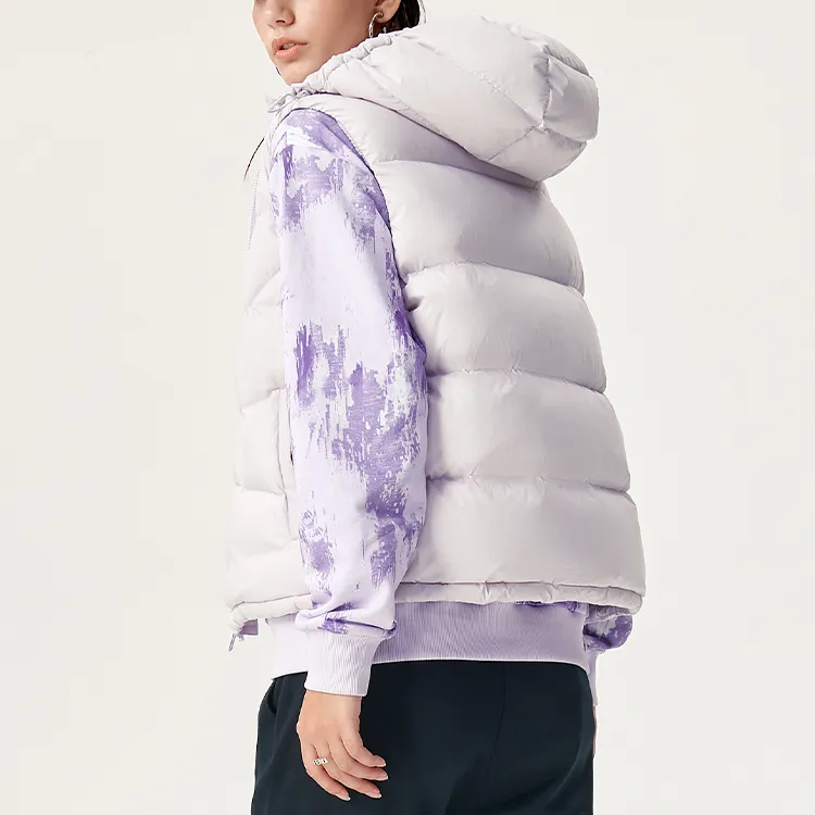 FILA FUSION Vests Women's Light White Purple-3