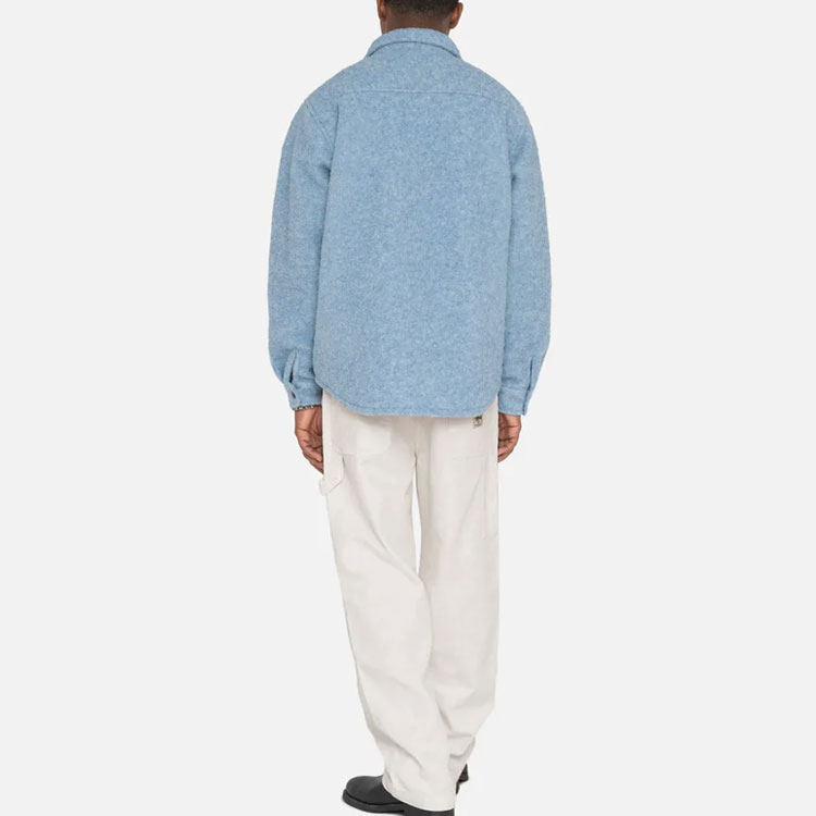 Stussy Casentino Wool Cpo Shirt Black M - POIZON